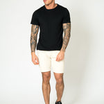 Ecru Slim - Fit Denim Shorts - Liquor n Poker