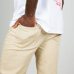 Ecru Straight Leg Jeans - Liquor n Poker