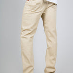 Ecru Straight Leg Jeans - Liquor n Poker