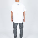 Everything Happens For A Reason' Printed White T-Shirt - Liquor n Poker