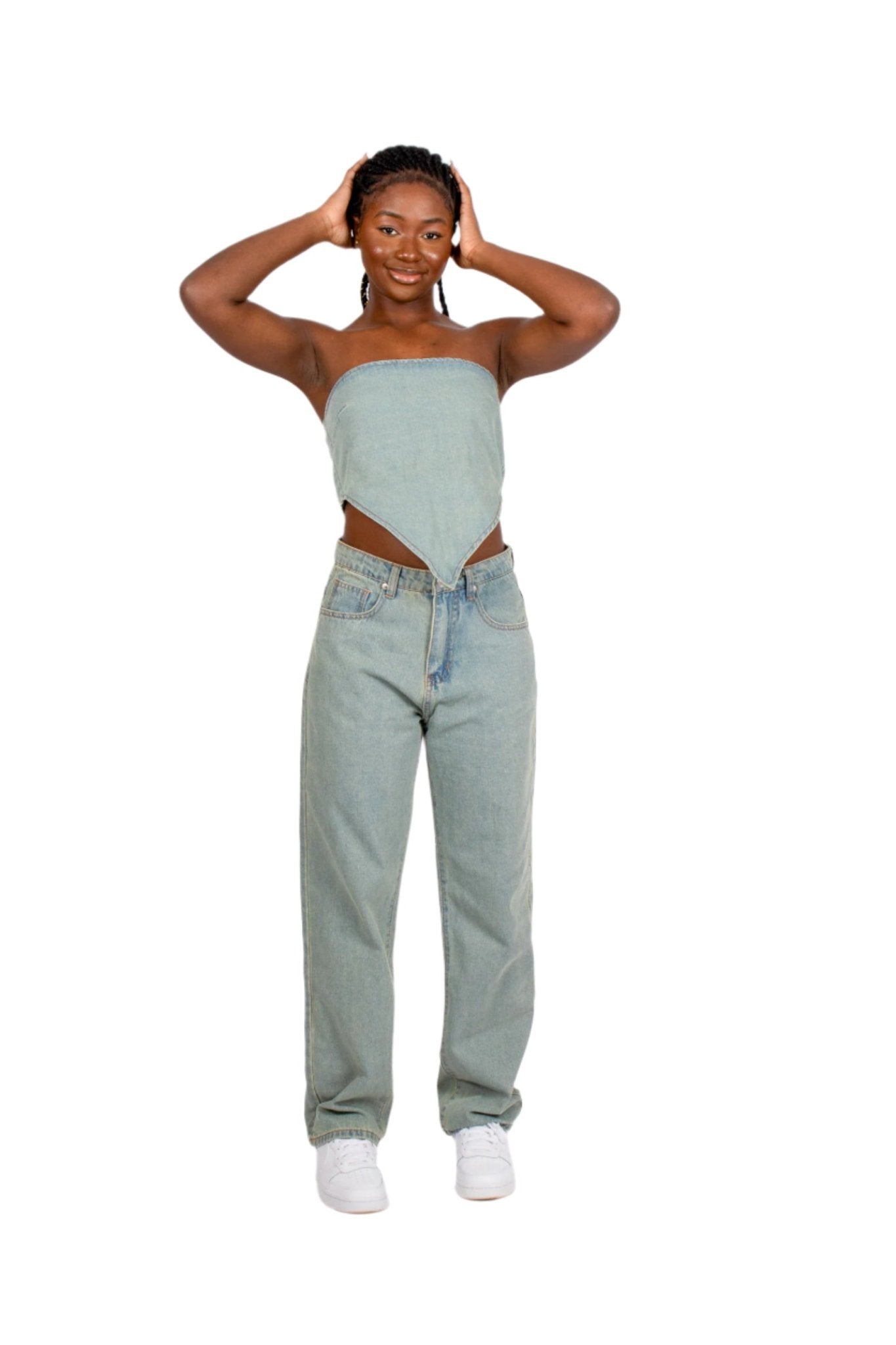 Fae Dirty Bleach Denim Hanker - Chief - Liquor n Poker