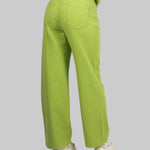 Fae Lime Green Mom Jean - Liquor n Poker