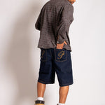 Fireman Buckle Flannel Shirt In Brown - Liquor n Poker