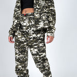 Fort Utility Camo Trousers Unisex - Liquor n Poker