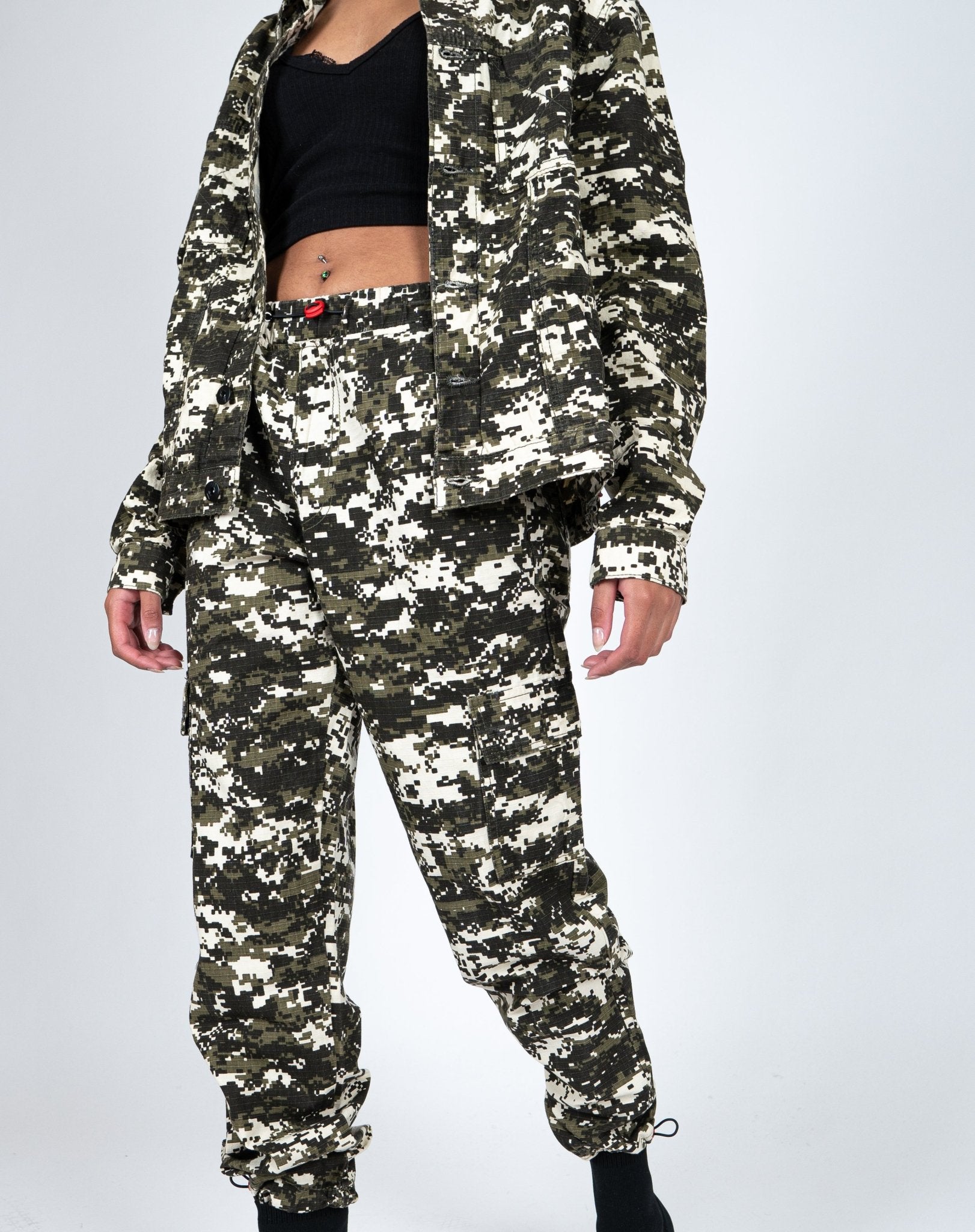 Fort Utility Camo Trousers Unisex - Liquor n Poker