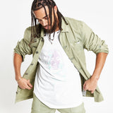 Fort Utility Khaki Shirt - Liquor n Poker