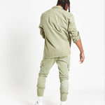Fort Utility Khaki Shirt - Liquor n Poker