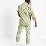 Fort Utility Khaki Shirt - Liquor n Poker