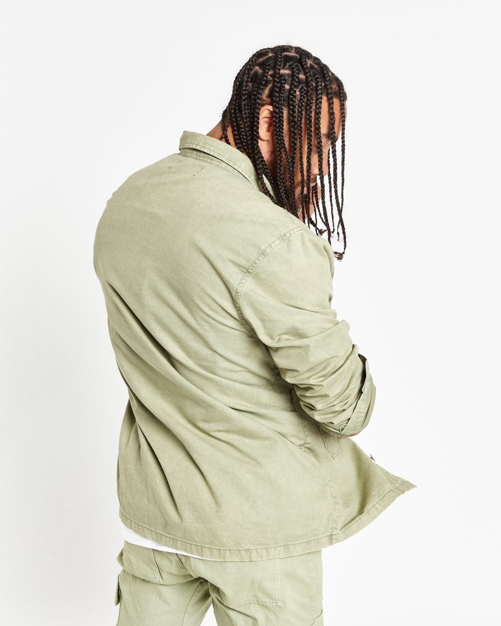 Fort Utility Khaki Shirt - Liquor n Poker