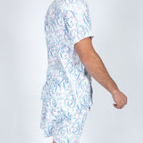 Future Faces Print Revere Collar Shirt - Liquor n Poker