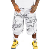 Grey Camo Extra Baggy Jorts - Liquor n Poker