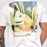 Havana Club Tennis Printed White T-Shirt - Liquor n Poker