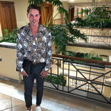 Chain & Snake Geometric Party Shirt