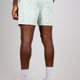 Jacquard Print Knitted Shorts - Liquor n Poker