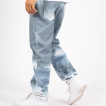 Japanese Landscape Printed Straight Leg Jean - Liquor n Poker