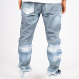 Japanese Landscape Printed Straight Leg Jean - Liquor n Poker