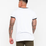 Khaki Ripped Skinny Stretch Denim Shorts - Liquor n Poker