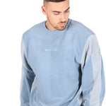 Light Blue Polar Fleece Sweatshirt - Liquor n Poker