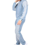 Light Blue Polar Fleece Sweatshirt - Liquor n Poker