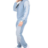 Light Blue Polar Fleece Sweatshirt - Liquor n Poker