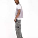 Lilac Denim Gilet Vest - Liquor n Poker