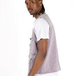 Lilac Denim Gilet Vest - Liquor n Poker