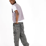 Lilac Denim Gilet Vest - Liquor n Poker
