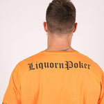 Liquor N Poker Convict Neon Orange T Shirt - Liquor n Poker