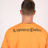 Liquor N Poker Convict Neon Orange T Shirt - Liquor n Poker