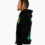 Liquor N Poker Oversized 'Forbidden Fruits' Back Printed Zip Up Hoodie - Liquor n Poker
