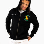 Liquor N Poker Oversized 'Forbidden Fruits' Back Printed Zip Up Hoodie - Liquor n Poker