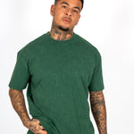 Liquor N Poker Premium Recycled Forest Acid Green Boxy T-Shirt - Liquor n Poker