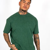 Liquor N Poker Premium Recycled Forest Acid Green Boxy T-Shirt - Liquor n Poker