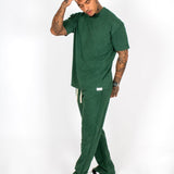 Liquor N Poker Premium Recycled Forest Acid Green Boxy T-Shirt - Liquor n Poker