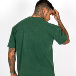 Liquor N Poker Premium Recycled Forest Acid Green Boxy T-Shirt - Liquor n Poker