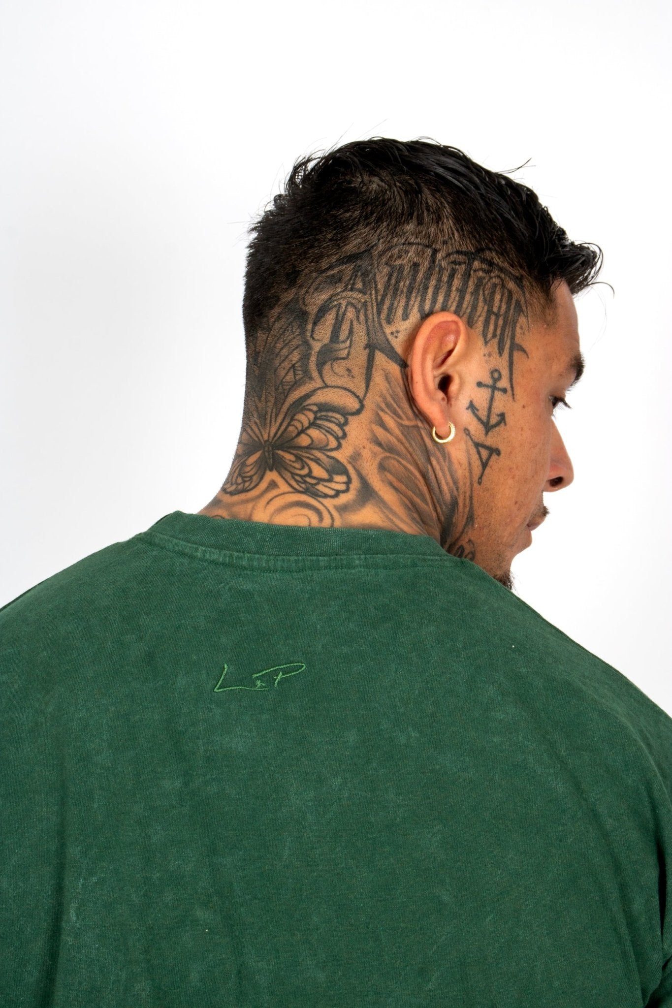 Liquor N Poker Premium Recycled Forest Acid Green Boxy T-Shirt - Liquor n Poker