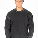 Liquor N Poker Principles Of Life Oversized Long Sleeve T-Shirt Black - Liquor n Poker