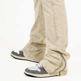 Liquor N Poker Stone Corduroy Slim Stacked Cargo - Liquor n Poker