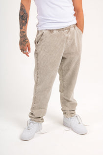 LNP ACID BEIGE CORDUROY STRAIGHT TROUSER - Liquor n Poker
