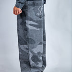 LNP baggy fit denim jeans in tonal camo - Liquor n Poker