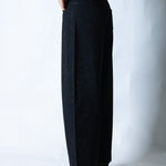 LNP Balloon Leg Low Rise Embellished Jean In Black - Liquor n Poker