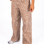 LNP BAMBI PRINT BAGGY JEANS - Liquor n Poker
