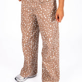 LNP BAMBI PRINT BAGGY JEANS - Liquor n Poker