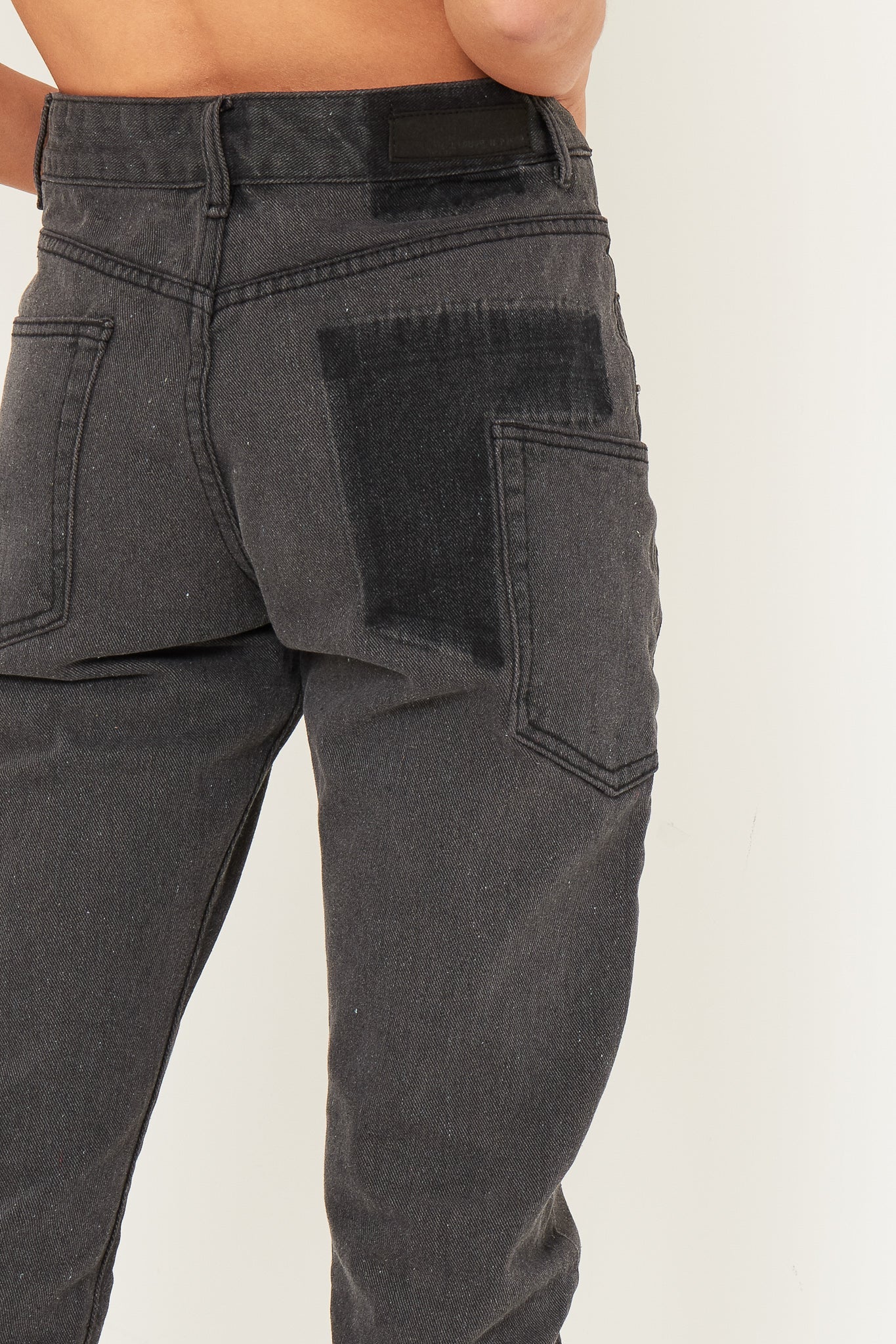 LNP BLACK MIDORI BOYFRIEND JEANS - Liquor n Poker