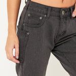 LNP BLACK MIDORI BOYFRIEND JEANS - Liquor n Poker