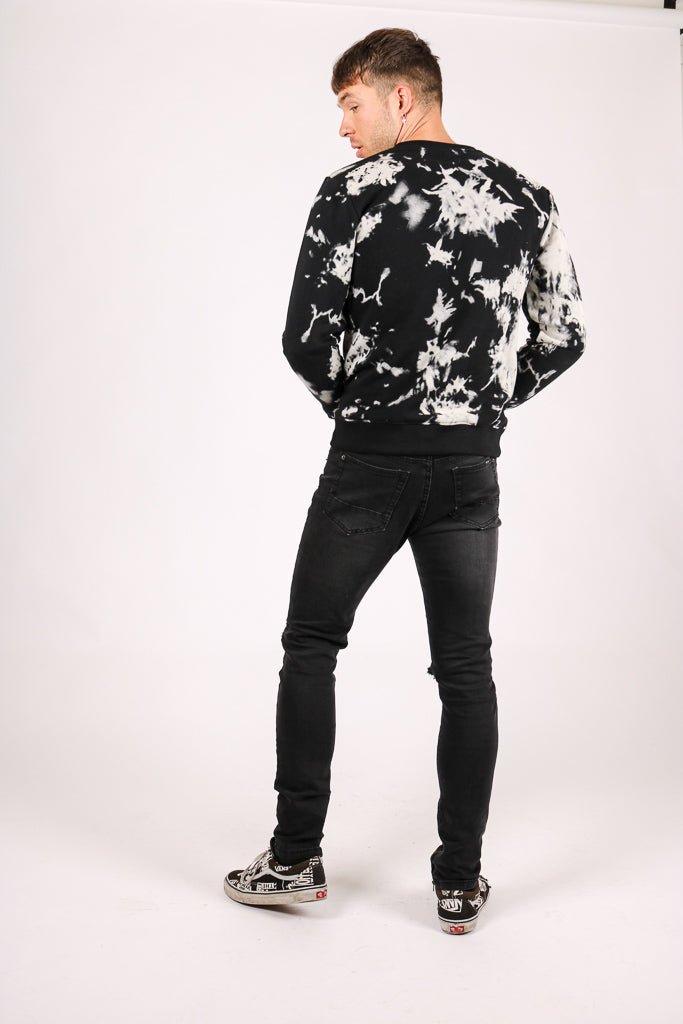 LNP BLACK TIE - DYE JUMPER - Liquor n Poker