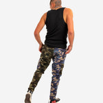LNP Blue Green Split Fort Camo Cargo - Liquor n Poker
