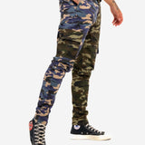 LNP Blue Green Split Fort Camo Cargo - Liquor n Poker