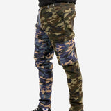 LNP Blue Green Split Fort Camo Cargo - Liquor n Poker