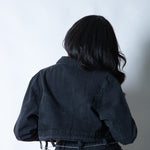 LNP boxy denim chain detail jacket - Liquor n Poker